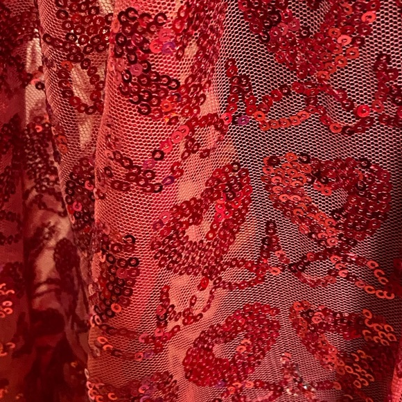 ELOQUII RED PANTSUIT SPECIAL OCCASION  TOP/28 PANTS/ 22 NWT - Picture 6 of 14